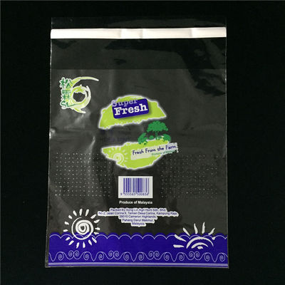 L'ODM a imprimé les sacs perforés micro pour des légumes Odorproof multicolore