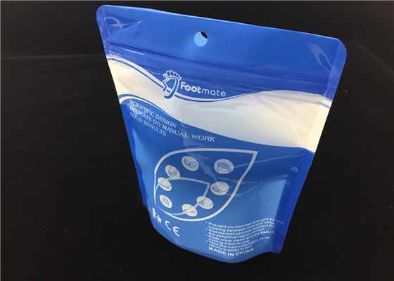 3 Mil Stand Up Poly Bags, LDPE tiennent des sacs de poche de tirette