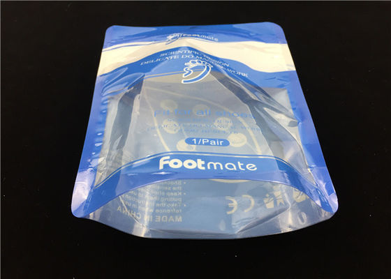 3 Mil Stand Up Poly Bags, LDPE tiennent des sacs de poche de tirette